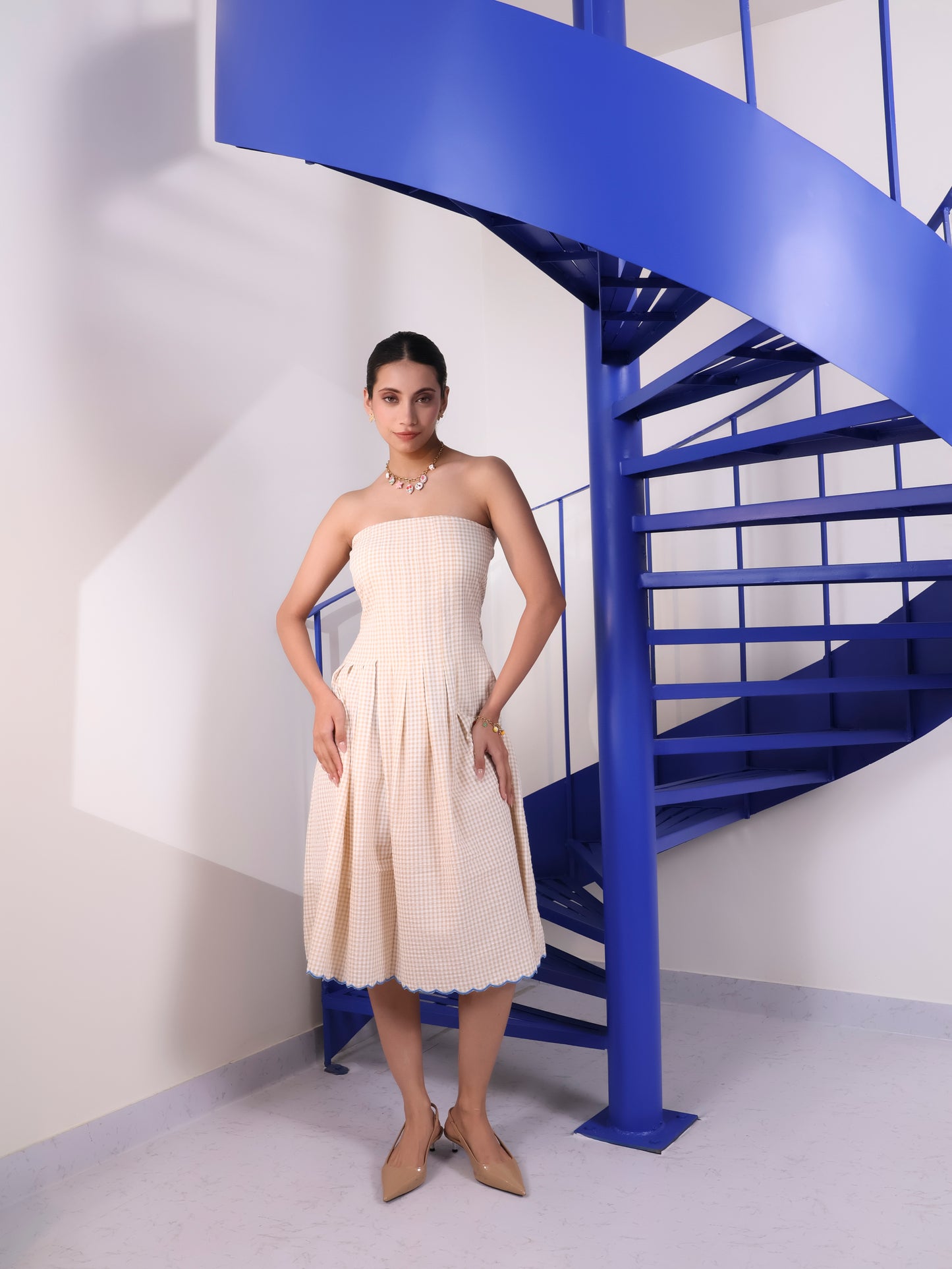 SCALLOP DRESS